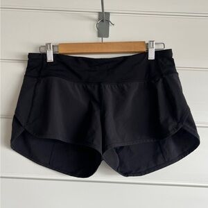 Lululemon Black Shorts Size 6 Excellent Condition